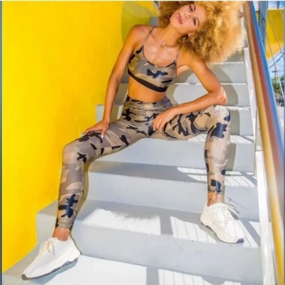 Koral Lustrous High Rise Camo Legging